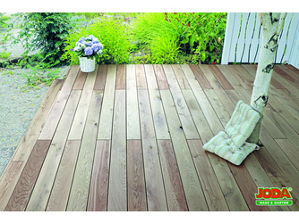 Terrassendiele Eiche glatt/glatt - 23 x 140 mm Terrassendiele Eiche glatt/glatt - 23 x 140 mm