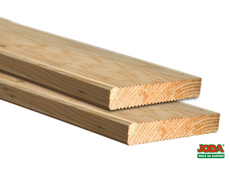 Terrassendiele Lärche fein / fein - 27 x 145 mm Terrassendiele Lärche fein / fein - 27 x 145 mm