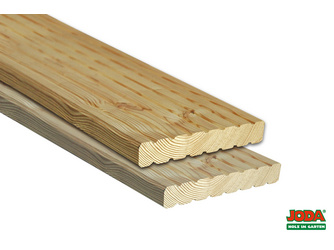 Terrassendiele sib. Lärche grob / grob - 27 x 145 mm Terrassendiele sib. Lärche grob / grob - 27 x 145 mm