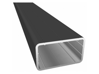 Unterkonstruktion Aluminium pulverbeschichtet Schwarz - 29 x 49 mm Unterkonstruktion Aluminium pulverbeschichtet Schwarz - 29 x 49 mm