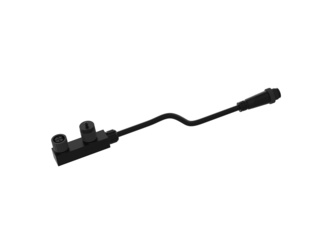 2-fach Verteiler megalite, Stecker und Kupplung IP 68 2-fach Verteiler megalite, Stecker und Kupplung IP 68