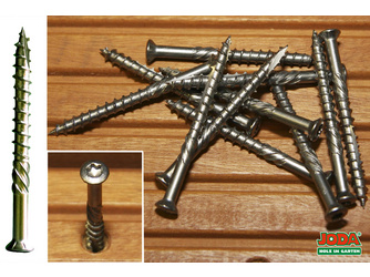Edelstahl-Schraube "Cut" selbstschneidend 5,5 x 60 mm Edelstahl-Schraube "Cut" selbstschneidend 5,5 x 60 mm