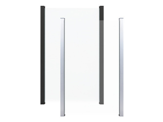 Sichtschutzzaun Glas ESG klar Sichtschutzzaun Glas ESG klar