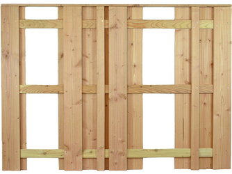 Sichtschutz Lärche Riegel 28/70 mm - AALBORG Sichtschutz Lärche Riegel 28/70 mm - AALBORG