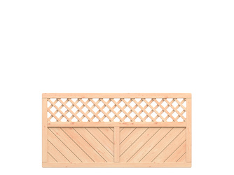 Vorgartenzaun Holz natur ALTAI MARO Vorgartenzaun Holz natur ALTAI MARO