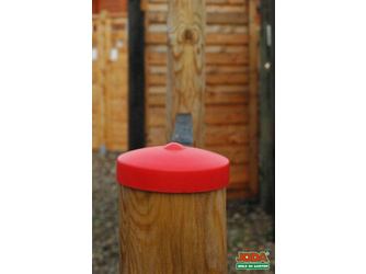 Abdeckung rund, rot Ø 140 mm Abdeckung rund, rot Ø 140 mm