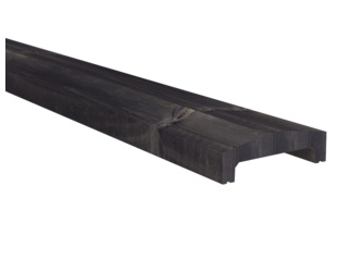 Abschlussprofil Forsdal Kiefer KDI grau 14,1 x 4,5 x 200 cm Abschlussprofil Forsdal Kiefer KDI grau 14,1 x 4,5 x 200 cm