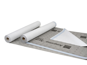 Unterdeck-/Unterspannbahn Ampatop Aero plus beidseitig integrierte Tapes Unterdeck-/Unterspannbahn Ampatop Aero plus beidseitig integrierte Tapes