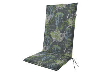Auflage Hochlehner LIVING ca. 119x48x6cm Auflage Hochlehner LIVING ca. 119x48x6cm