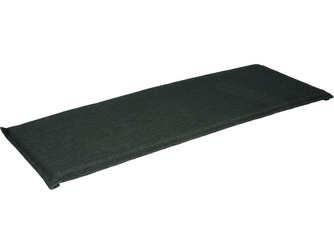 Auflage ca. 146x56x5cm zu Bank Allround 100% Polyacryl Dessin seidenschwarz Auflage ca. 146x56x5cm zu Bank Allround 100% Polyacryl Dessin seidenschwarz