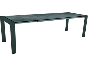 Ausziehtisch 200/260x90 cm Select Aluminium anthrazit mit Tischplatte Silverstar Zement Ausziehtisch 200/260x90 cm Select Aluminium anthrazit mit Tischplatte Silverstar Zement