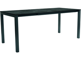 Ausziehtisch Aluminium anthrazit mit Tischplatte Silverstar Slate Ausziehtisch Aluminium anthrazit mit Tischplatte Silverstar Slate