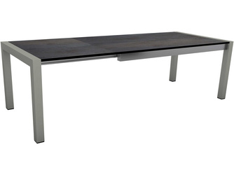 Ausziehtisch Aluminium graphit mit Tischplatte Silverstar Nitro Ausziehtisch Aluminium graphit mit Tischplatte Silverstar Nitro
