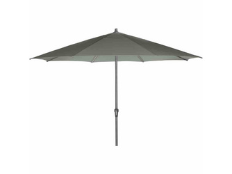 Avio Mittelstockschirm anthraz./olive Ø350cm Gest. Alu, Bez. 100% Polyester Avio Mittelstockschirm anthraz./olive Ø350cm Gest. Alu, Bez. 100% Polyester