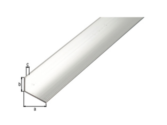 BA-Profil, Winkel, ungleichsch., Alu natur, LxBxHxS 2600 x 20 x 10 x 1,5mm BA-Profil, Winkel, ungleichsch., Alu natur, LxBxHxS 2600 x 20 x 10 x 1,5mm