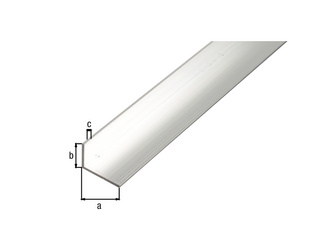 BA-Profil, Winkel, ungleichsch., Alu natur, LxBxHxS 2600 x 25 x 15 x 1,5mm BA-Profil, Winkel, ungleichsch., Alu natur, LxBxHxS 2600 x 25 x 15 x 1,5mm