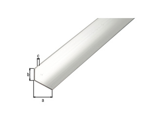 BA-Profil, Winkel, ungleichsch., Alu natur, LxBxHxS 2600 x 30 x 20 x 2mm BA-Profil, Winkel, ungleichsch., Alu natur, LxBxHxS 2600 x 30 x 20 x 2mm