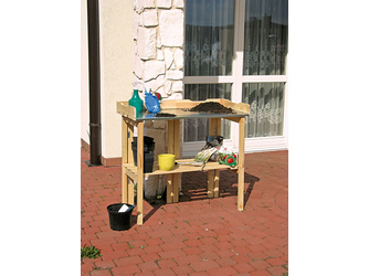 BERNI Vielzwecktisch B 90xT 40xH 86 cm rohe Fichte, klappbar BERNI Vielzwecktisch B 90xT 40xH 86 cm rohe Fichte, klappbar