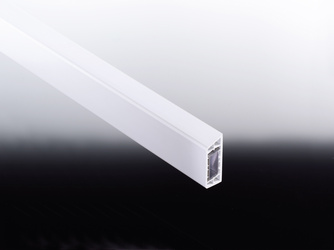 BGS Querriegel KS 60x25mm weiß Länge: 600cm mit ALU-Kern BGS Querriegel KS 60x25mm weiß Länge: 600cm mit ALU-Kern