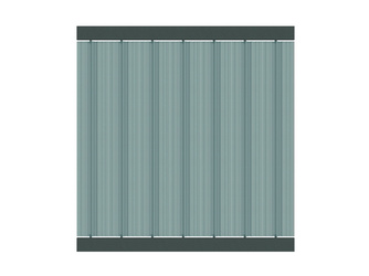 Sichtschutzzaun GCC platin "BLICKFANG" Sichtschutzzaun GCC platin "BLICKFANG"