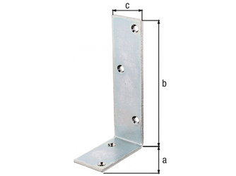Balkenwinkel, disp., TxHxB 75x150x40mm Balkenwinkel, disp., TxHxB 75x150x40mm