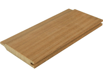 Bangkirai 21 x 145 mm Profilbrett beidseitig P230 Premium FCQ Bangkirai 21 x 145 mm Profilbrett beidseitig P230 Premium FCQ