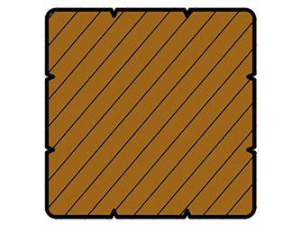 Bangkirai 68 x 68 mm V-Nuten Premium P510 FCQ Bangkirai 68 x 68 mm V-Nuten Premium P510 FCQ