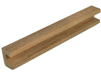 Bangkirai U-Leiste 35 x 45 mm L-200 cm Premium FCQ Bangkirai U-Leiste 35 x 45 mm L-200 cm Premium FCQ