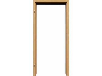 Zarge Furnier Eiche naturmatt Standard-Schließblech "N" neusilber Standard-Dichtung beige Zarge Furnier Eiche naturmatt Standard-Schließblech "N" neusilber Standard-Dichtung beige