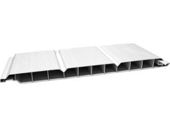 Bauprofilsystem GJ 250 Nut- und Federprofile Weiß 250 x 17 mm mit Stanzung Bauprofilsystem GJ 250 Nut- und Federprofile Weiß 250 x 17 mm mit Stanzung