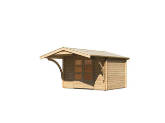 Bayreuth 3 inkl. Vordach naturbelassen 2530x3270x2380mm Bayreuth 3 inkl. Vordach naturbelassen 2530x3270x2380mm