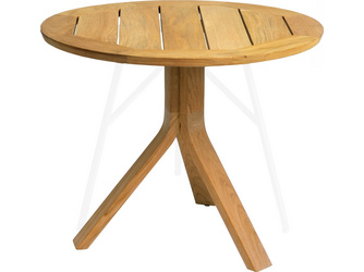 Beistelltisch Freddie Ø 60 cm Teak mit Tischplatte Teak Beistelltisch Freddie Ø 60 cm Teak mit Tischplatte Teak