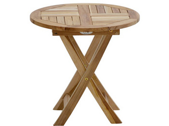 Beistelltisch TENNESSEE ECO Eco-Teak natur Ø500x500mm Beistelltisch TENNESSEE ECO Eco-Teak natur Ø500x500mm