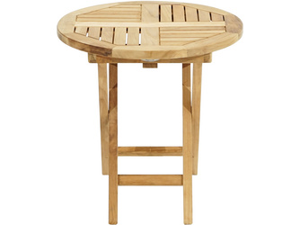Beistelltisch TENNESSEE Premium-Teak natur Ø500x500mm Beistelltisch TENNESSEE Premium-Teak natur Ø500x500mm