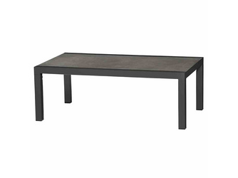 Belia Lounge Tisch 120x69x48cm Gest. Alu, Tischpl. Keramik grau Belia Lounge Tisch 120x69x48cm Gest. Alu, Tischpl. Keramik grau