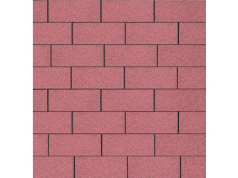 Bitumenschindeln, rot, 3m² Bitumenschindeln, rot, 3m²