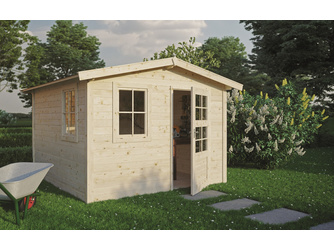 Blockhaus Kopenhagen 28 mm 290x290 cm Blockhaus Kopenhagen 28 mm 290x290 cm