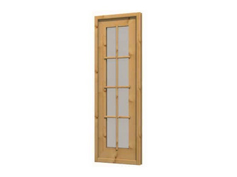 Blockhausfenster Lodge 56 x 190 cm Feststehend ohne Öffnungsfunktion Blockhausfenster Lodge 56 x 190 cm Feststehend ohne Öffnungsfunktion