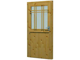 Blockhaustür T 71 90 x 190 cm, DIN links für 45 mm Wandbohle Blockhaustür T 71 90 x 190 cm, DIN links für 45 mm Wandbohle