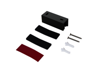 Bodenführung Glastür U-Profil 70 mm Filzstreifenset 8-10 mm Graphitschwarz Bodenführung Glastür U-Profil 70 mm Filzstreifenset 8-10 mm Graphitschwarz