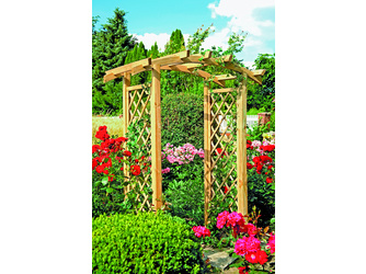 Bogen-Pergola-Entrée grün ca. 134x230x74cm Durchgang ca. 100cm Bogen-Pergola-Entrée grün ca. 134x230x74cm Durchgang ca. 100cm