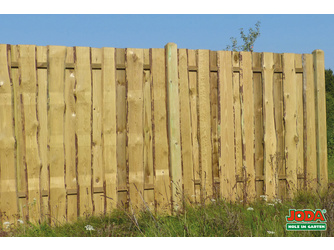 Sichtschutzbohlenzaun "Ponderosa classic" Sichtschutzbohlenzaun "Ponderosa classic"