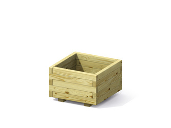CORA 4-eck Pflanzkasten 60x60x38cm CORA 4-eck Pflanzkasten 60x60x38cm