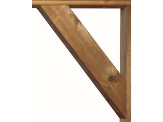 Carport-Leimholz -Kopfband links, 11x11cm 0,80m Carport-Leimholz -Kopfband links, 11x11cm 0,80m