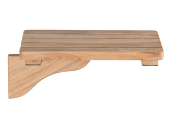 Cocktailtisch Teak gebürstet Cocktailtisch Teak gebürstet