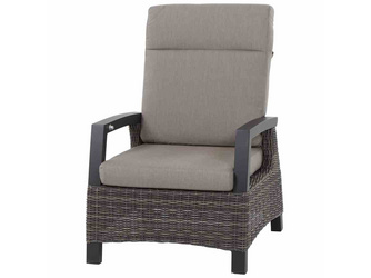 Corido Loungesessel Gest. Alu-anthraz., Gardino®-Gefl. charcoal grey, Sitz-/Rückenkissen taupe mel. Corido Loungesessel Gest. Alu-anthraz., Gardino®-Gefl. charcoal grey, Sitz-/Rückenkissen taupe mel.