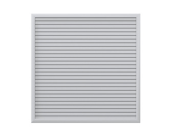 Sichtschutzzaun Metall silber "DESIGN RHOMBUS" Sichtschutzzaun Metall silber "DESIGN RHOMBUS"