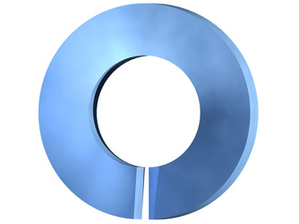 Federringe Form B DIN 127 B 8 Stahl blau verzinkt passiviert Federringe Form B DIN 127 B 8 Stahl blau verzinkt passiviert
