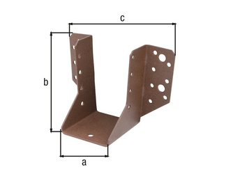 DURAVIS® Balkenschuh, Typ A, sendzimirvz, duplexbeschichtet DURAVIS® Balkenschuh, Typ A, sendzimirvz, duplexbeschichtet