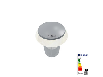 Deck-Leuchtring Typ Puck grau Deck-Leuchtring Typ Puck grau